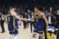Jordan Poole will have to step up during Curry's absence (Image via Getty Images)